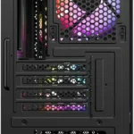 Gabinete Antec Nx200M/Mini Torre/Ventana De Cristal/Sin Fuente/3 Ventiladores Rgb/Color Negro/Micro-ATX/Mini-Itx/0-761345-81021-0