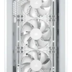 Gabinete Corsair Frame 4000D/Midi-Tower/Cristal Templado/Sin Fuente/Modular/Color Blanco/Mini-Itx/Micro-ATX/ATX/E-ATX/Cc-9011291-Ww