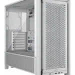 Gabinete Corsair Frame 4000D/Midi-Tower/Cristal Templado/Sin Fuente/Modular/Color Blanco/Mini-Itx/Micro-ATX/ATX/E-ATX/Cc-9011291-Ww