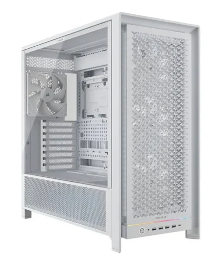 Gabinete Corsair Frame 5000D Rs/Midi-Tower/Cristal Templado/Sin Fuente/Modular/4 Ventiladores Rs140/Color Negro/ Mini-Itx/Micro-ATX/ATX/E-ATX/Cc-9011307-Ww