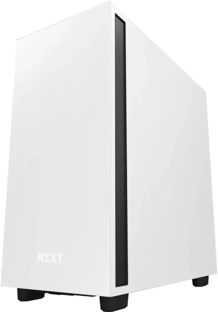 Gabinete Nzxt H7 Elite C/Ventana, Midi-Tower, Mini-Itx/Micro-ATX/ATX/4 Ventiladores/USB 3.1 Sin Fuente, Blanco, Cm-H71Ew-02
