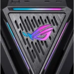 Gabinete ASUS Rog Hyperion Gr701 Full Torre/Ventana De Crisrtal/4 Ventiladores De 140Mm/Soporte De GPU De Metal/Ventiladores Argb/Carga Rapida De 60W