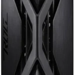 Gabinete ASUS Rog Hyperion Gr701 Full Torre/Ventana De Crisrtal/4 Ventiladores De 140Mm/Soporte De GPU De Metal/Ventiladores Argb/Carga Rapida De 60W