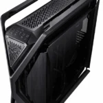 Gabinete ASUS Rog Hyperion Gr701 Full Torre/Ventana De Crisrtal/4 Ventiladores De 140Mm/Soporte De GPU De Metal/Ventiladores Argb/Carga Rapida De 60W