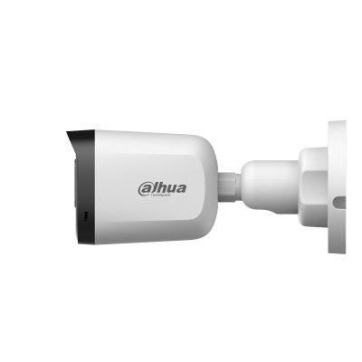 CAMARA BULLET DAHUA HAC-B1A21-U-36 2MPX/LENTE 3.6MM/80° DE APERTURA/IR 30M/IP67/COMPATIBLE CON CVI/TVI/AHD/CVBS