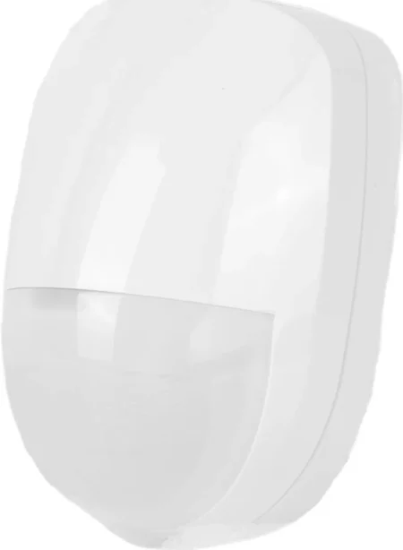 Detector Pir Hikvision Ds-Pdp18-Eg2(B) Cableado Para Interior/Inmunidad A Mascotas/Rango De Deteccion De 18M/Angulo De 85.9° De Cobertura/Color Blanco