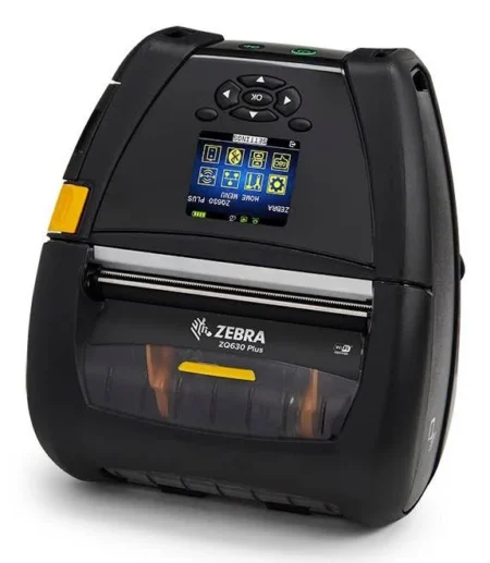 Impresora De Etiquetas Termica Directa Zebra Zq630 Plus 203Dpi/Alambrico/Inalambrico/Color Negro/Bluetooth/Zq63-Aufal04-00