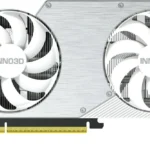 T/Video Inno3D N50602-08D7-195071N Geforce Rtx 5060 Twin X2/8Gb Gddr7/PCI-E 5.0/HDMI/DP/Color Negro