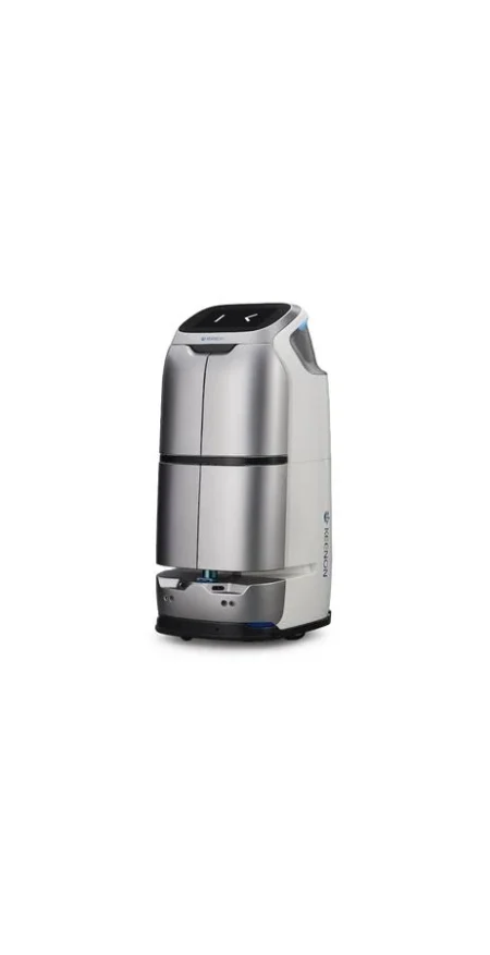 Robot Keenon W3Ls/Para Servicio De Mesero O Repartidor/20Kg/4 Cabinas/Sensor De Obstaculos/Color Gris