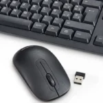 Kit Teclado Y Mouse Inalambrico Verbatim 32361/Teclas Silenciosas/Mouse De 6 Botones/Color Negro