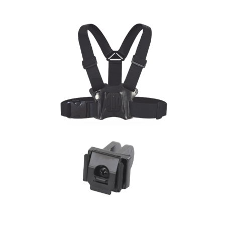 Kit De Arnes De Pecho Y Adaptador Para Body Cam Hikvision Ds-Mh1711-Hm/K/Compatible Con Ds-Mh2311 Y Ds-Mcw406