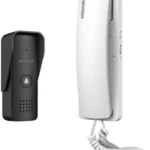 Kit De Audioportero Analogico Hikvision Ds-Kis103/Us/2 Hilos/Apertura De 2 Puertas/Diferentes Tonos Y Volumenes De Timbre/IP55