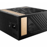 Fuente De Poder 1300W MSI Meg Ai1300P Pcie5/80 Plus Platinum/24-Pin ATX/120Mm/Color Negro