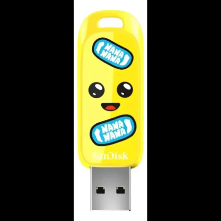 Memoria USB 3.2 64Gb Sandisk Fortnite Edicion Peely Lectura 130Mb/S/Color Banano/Sdczif-064G-G46