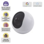 MINI CAMARA PT IP EZVIZ H6 3K WIFI/DETECCION HUMANA Y MASCOTAS/DOBLE BANDA 2.4- 5G/SEGUIMIENTO INTELIGENTE/AUDIO DE DOS VIAS/MICRO SD HASTA 512GB/USO INTERIOR