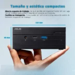 Mini Pc ASUS Pn41 Celeron N5105/2.0-2.9Ghz/2Xddr4 RAM/64Gb SSD/HDMI/DP/Color Negro/Pn41-S1-Bbn5000Xfc