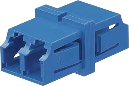 Modulo Acoplador Lc Duplex Panduit Fadslczbu-L Para Fibra Monomodo/Color Azul