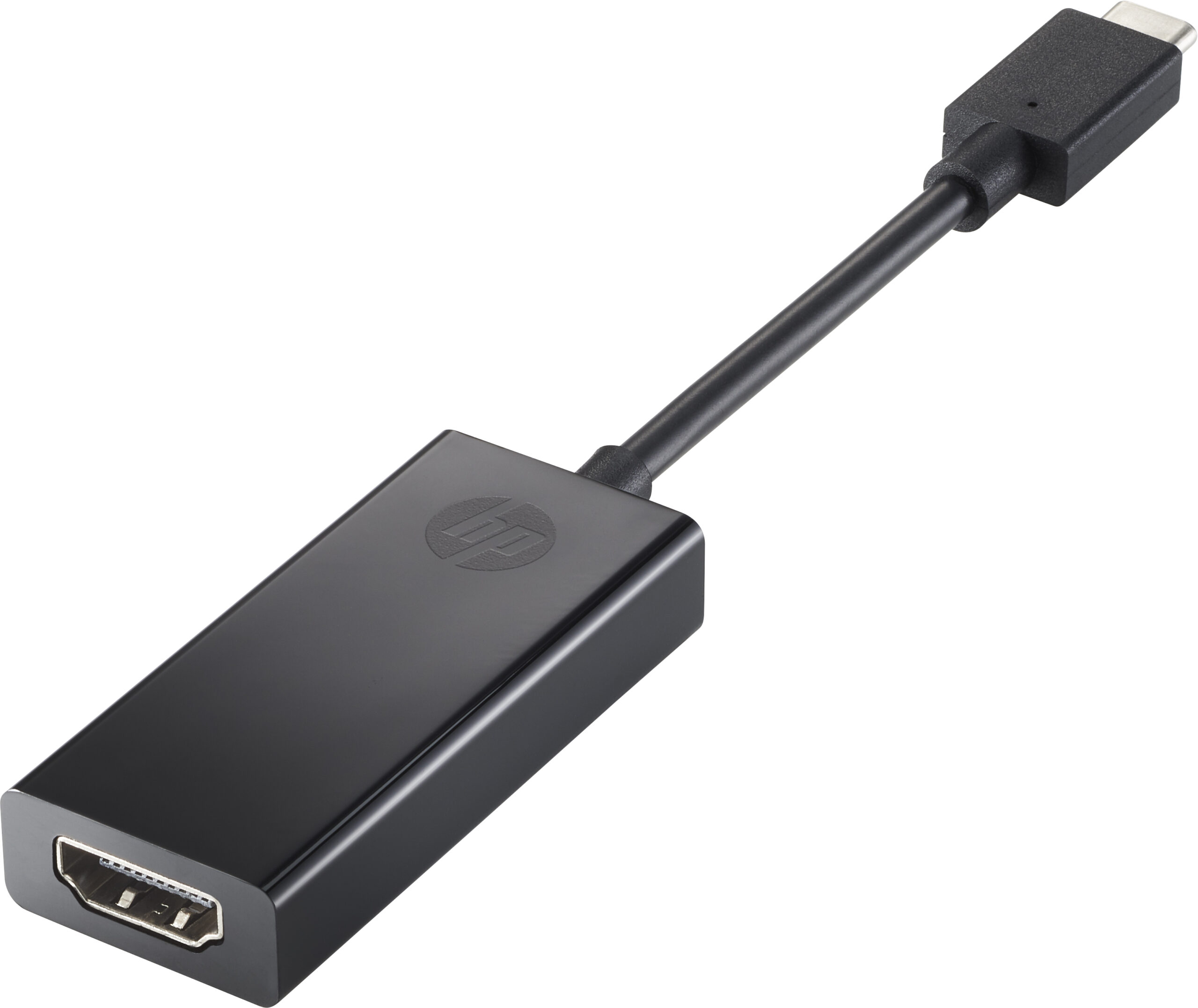 HP USB-C to HDMI Adapter adaptador gráfico USB Negro