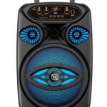 Bafle Necnon Bluetooth 8 Nb-08Y, 15W Incluye Microfono Alambrico, Woefer De 8, Slot Para Memoria Tf(Hasta 32Gb)