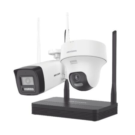 Kit IP Inalámbrico 2 Megapíxel, Nvs WiFi 4 Canales Video Hasta 4Mp