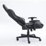 Silla Gamer Ocelot Gaming Ost-Black Scorpio Color Negro, Hasta 150Kg, Reposabrazos 2D, Reclinable 135°