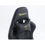 Silla Gamer Ocelot Gaming Ost-Black Scorpio Color Negro, Hasta 150Kg, Reposabrazos 2D, Reclinable 135°