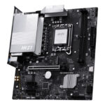 Mb MSI Pro H810M-B Wifi6E Socket Lga 1851/2Xddr5/HDMI/DP/Wi-Fi 6E/PCIE 5.0/Micro ATX