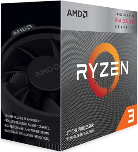 ##PROCESADOR AMD RYZEN 3 3200G SOCKET AM4 4CORE 3.5GHZ, 65W GRAF.RXVEGA11 C/FAN SPIRE, YD3200C5FHBOX (OPENBOX)