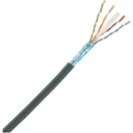 Bobina De Cable Utp Cat6A Panduit Puo6X04Bl-Ceg Planta Externa Con Gel/De 4 Pares/305M/Color Negro