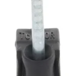 Paquete C/100Pz De Grapa Reforzada Thorsman Tc-710-Rc1 Para Cable Redondo De 7Mm/Con Clavo De 1"/Color Negro/3103-00301