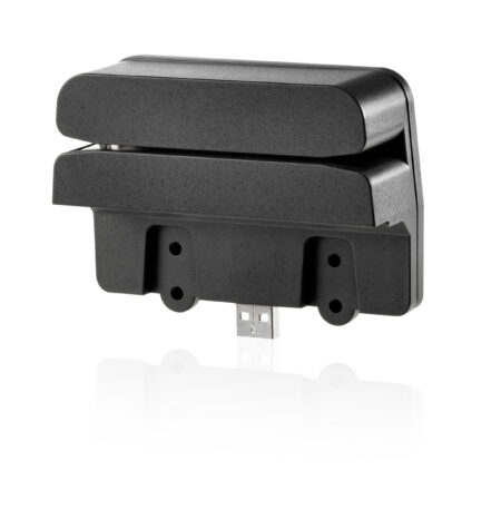 HP QZ673AA lector de tarjeta magnética Negro USB