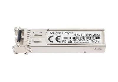 Transceptor Insdustrial Ruijie Nis-Ge-Sfp-550M-Mm850 Lc Multimodo Sfp 1G/Hasta 550Mtrs/Soporta Temperaturas De -40° A 85°C