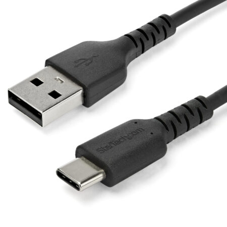 Cable USB-A A USB-C Startech Rusb2Ac2Mb/2M/Color Negro