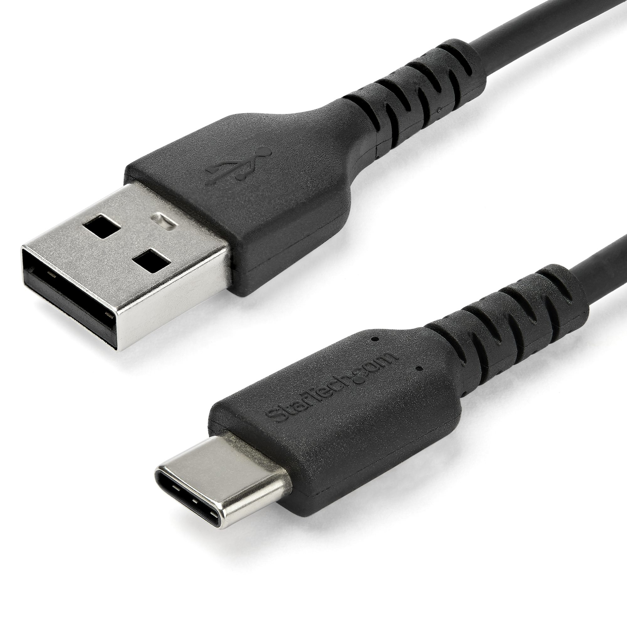 CABLE USB 2.0 A USB-C DE 2 M NEGRO - CON FIBRA ARAMIDA