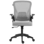 Silla De Oficina Acteck Flux Lite Ec313 Color Gris/100Kg/Malla/Mecanismo Mariposa/Inclinacion 120°/AC-943390