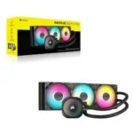 Enfriamiento Liquido Corsair Nautilus 360 Rs Argb/3X120Mm/1700Rpm/Color Negro/Cw-9060093-Ww