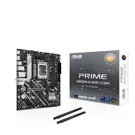 Mb ASUS Prime H810M-A WiFi-Csm Socket 1851/2Xddr5/HDMI/DP/PCIE 4.0/Micro ATX