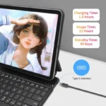 Teclado Apple Magic Keyboard Para El Ipad Air De 11" Negro