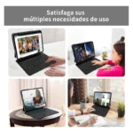 Teclado Apple Magic Keyboard Para El Ipad Air De 11" Negro