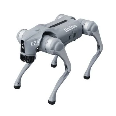 Perro Robot Bionico Keenon Go2Air/Para Inspeccion/Ia/Reconocimiento De Humanos/Tareas Programadas/Camara Integrada/Color Gris