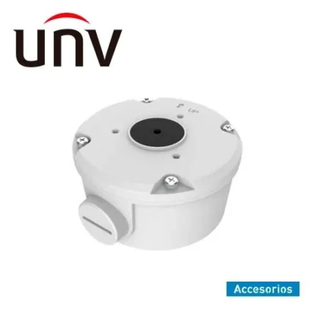 Base Para Camaras De Pared Unv (Uniview) Tr-Jb05-B-In Con Base Circular, Compatible Con Ipc21Xx