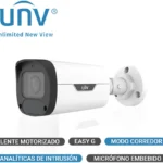 Camara IP Bullet Unv Ipc2325Sb-Dzk-I0 Serie Prime 5Mp/2.7-13.5Mm/50Mts Ir/120Db Wdr/IP67/Ik10/Ranura MicroSD Hasta 256Gb