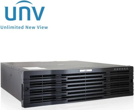 Nvr 64 Canales IP Unv Nvr516-64 Serie Pro 12Mp/Analitica/Onvif/2Xhdmi 4K/1Xvga/Capacidad 16 Dd Hasta 160Tb