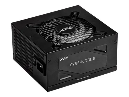 Fuente De Poder 1300W Adata Cybercoreii1300P-Bkcus, Xpg Cybercore Ll 80 Plus Platinum, 24-Pin ATX, 120Mm, Color Negro (Openbox)