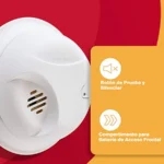 Detector De Humo Autonomo First Alert 1039796 Ionizacion C/Boton Para Silenciar