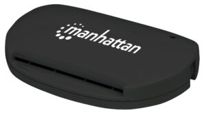 LECTOR DE TARJETAS INTELIGENTES + SIM (C/CHIP) USB 2.0 MANHATTAN 102032
