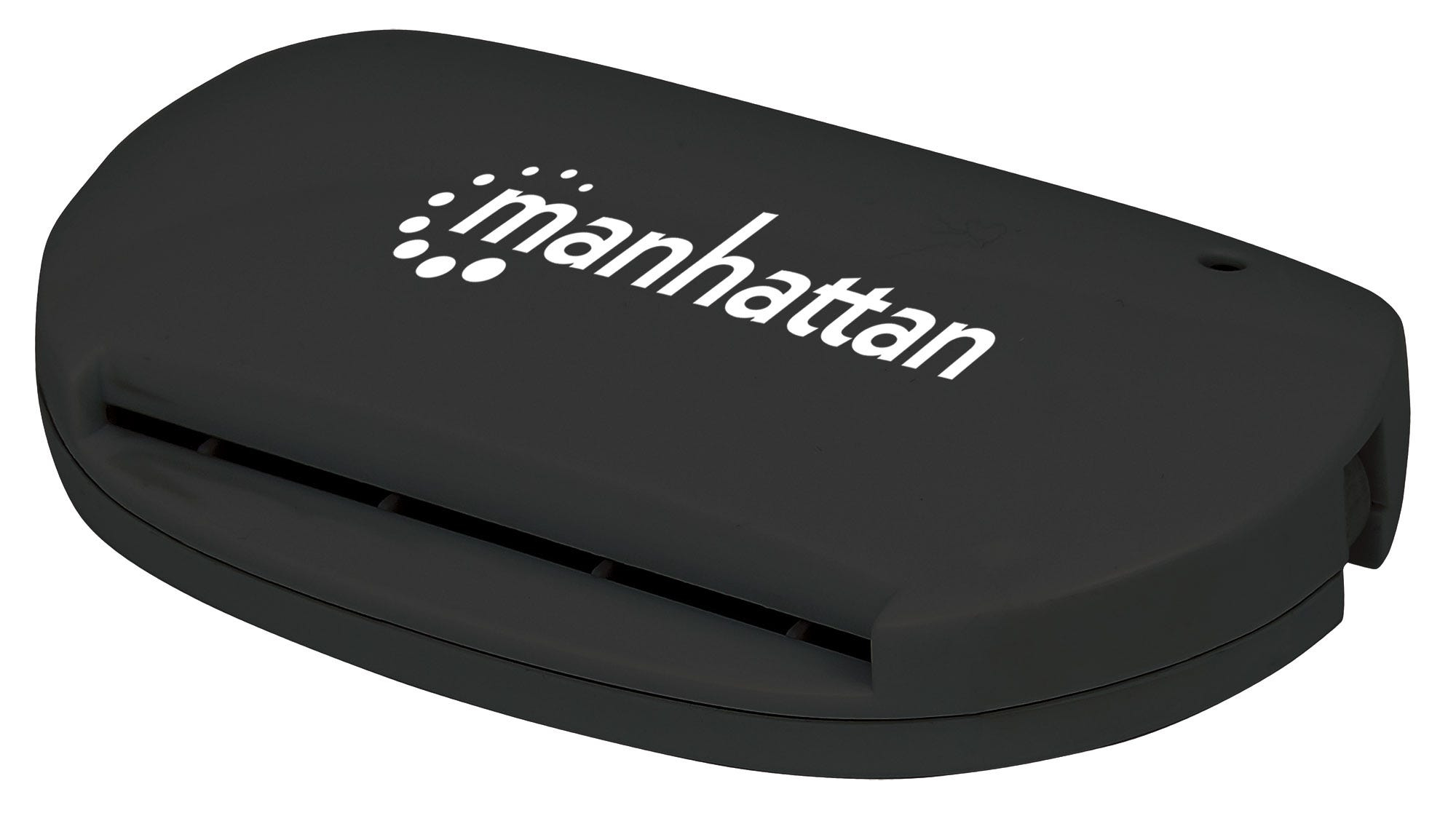 LECTOR DE TARJETAS INTELIGENTES + SIM (C/CHIP) USB 2.0 MANHATTAN 102032