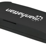 LECTOR DE TARJETAS INTELIGENTES + SIM (C/CHIP) USB 2.0 MANHATTAN 102032