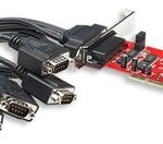 Tarjeta PCI C/4 Puertos Db9 Serial Manhattan 175586
