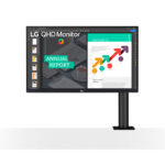 MONITOR LED 27" LG 27QN880-B, QHD ERGO/2560X1440/HDMI/USB-C/60HZ